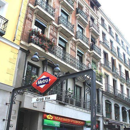 Gran Via Sol Apartamentos Madrid Eksteriør bilde