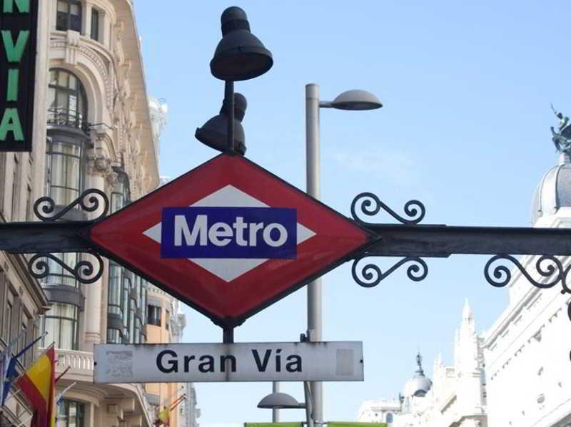 Gran Via Sol Apartamentos Madrid Eksteriør bilde