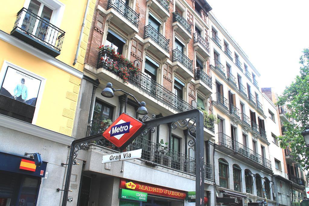 Gran Via Sol Apartamentos Madrid Eksteriør bilde